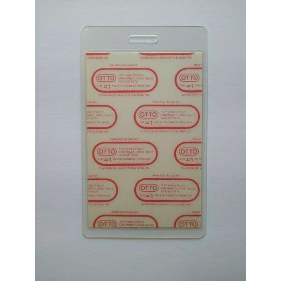 Asia Alpha Backstage Pass Original 1983 Concert Tour ELP Yes Progressive Rock - Picture 4 of 4